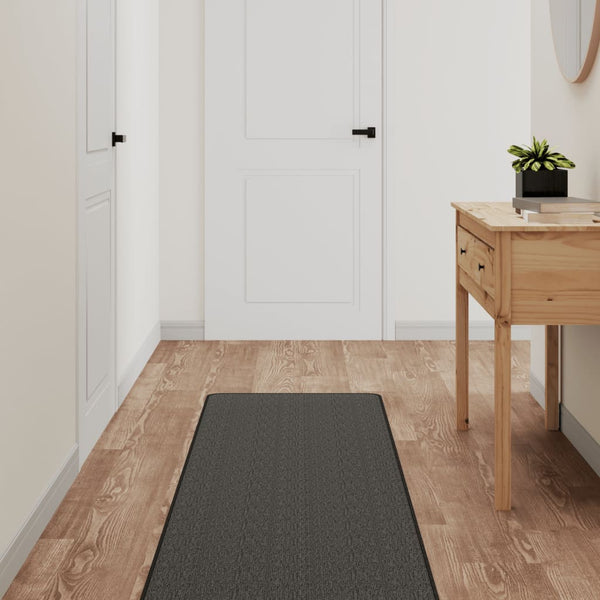 Anthrazit Sisal Teppichläufer 50x250 cm