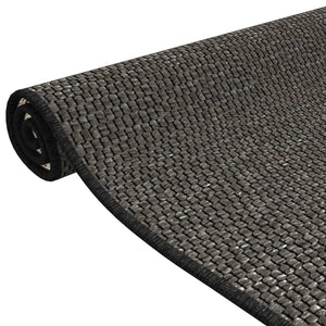 Teppichläufer Sisal Anthrazit 80x150 cm