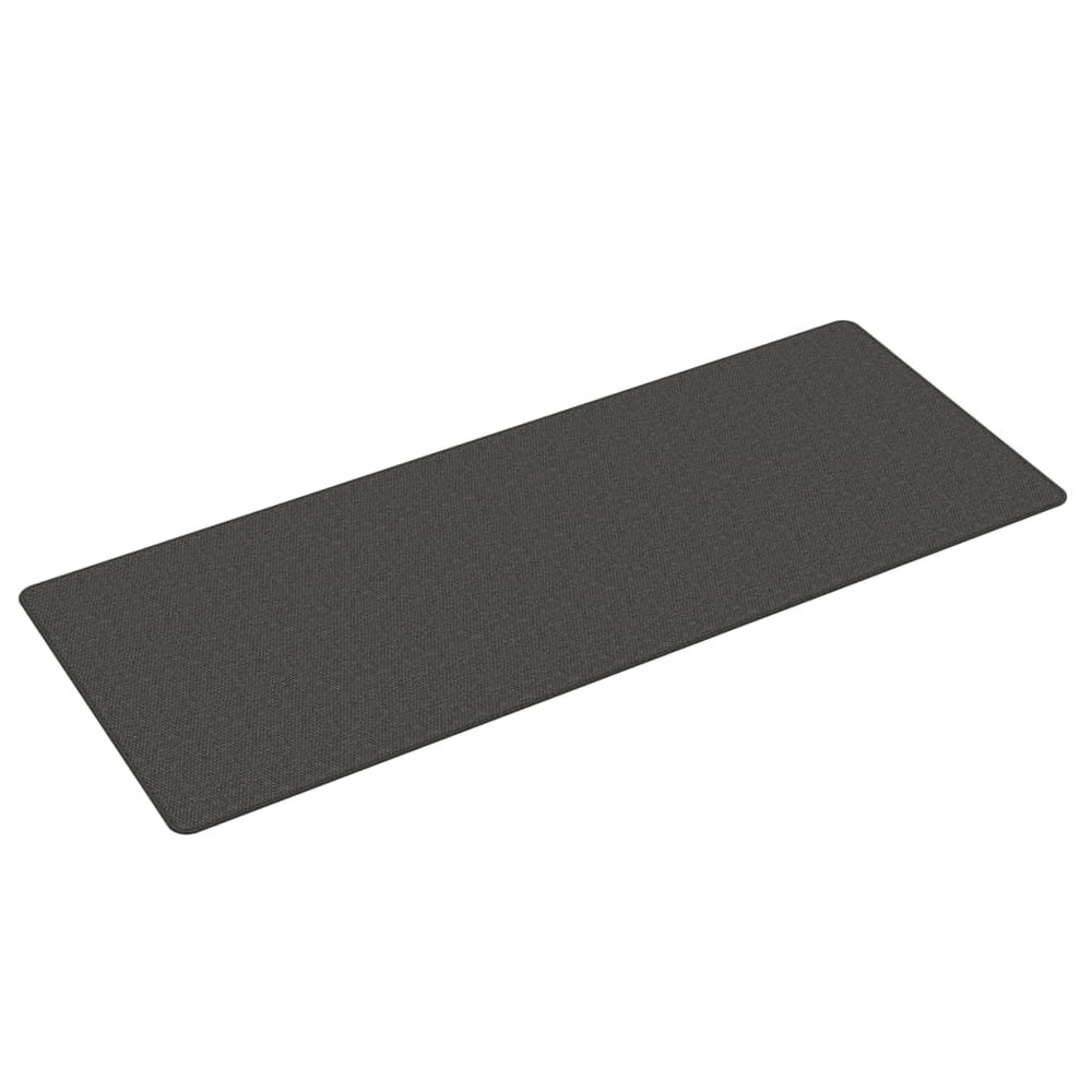 Teppichläufer Sisal Optik Anthrazit 80x200 cm