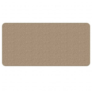 Sandfarbener Teppichläufer Sisal-Optik 50x100 cm