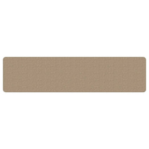 Sandfarbener Teppichläufer Sisal-Optik 50x200 cm