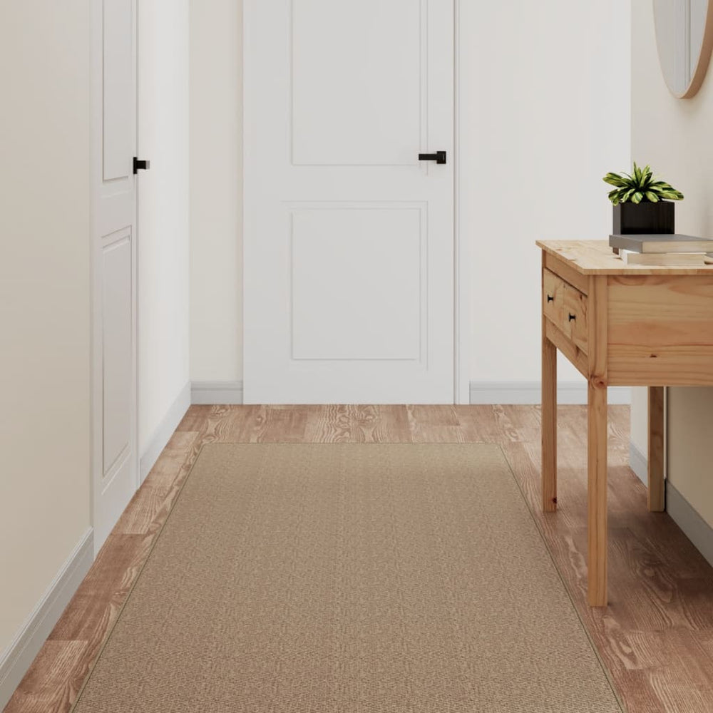 Sisal Teppichläufer Sand 80x200 cm