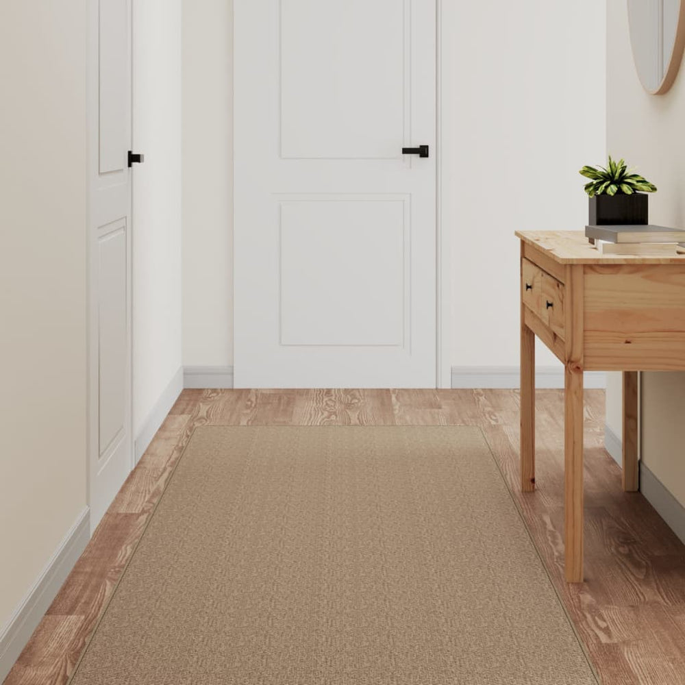 Sisal Teppichläufer Sand 80x300 cm