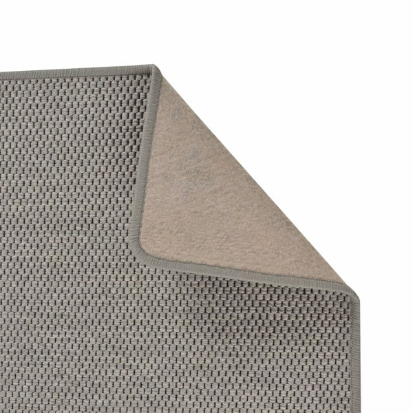 Sisal Teppichläufer Silber 50x100 cm