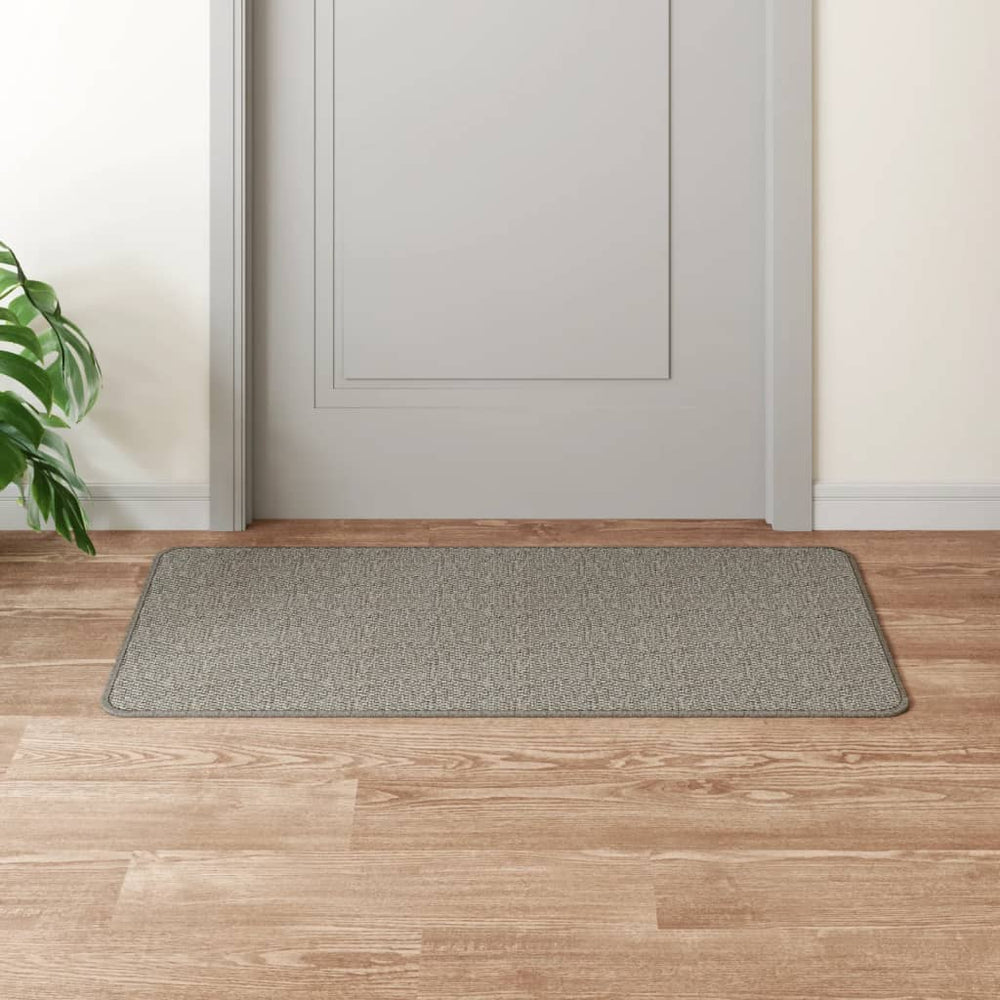 Sisal Teppichläufer Silber 50x100 cm