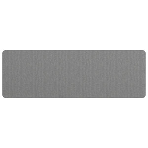 Grauer Teppichläufer 60x180 cm