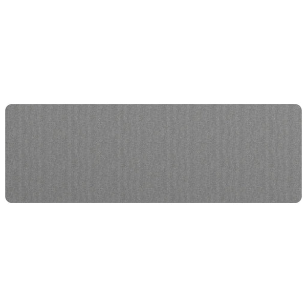 Grauer Teppichläufer 60x180 cm