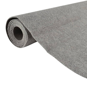 Grauer Teppichläufer 60x180 cm