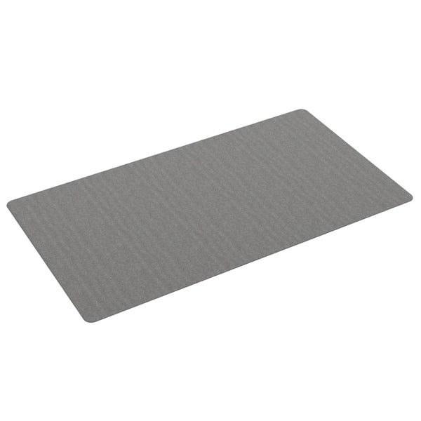 Grauer Teppichläufer 100x180 cm