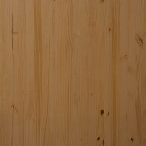 Rollschrank mit Schreibtisch Honigbraun Kiefer