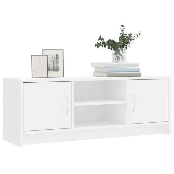 Weißer TV-Schrank, 102 cm