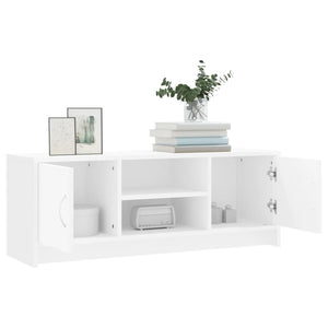 Weißer TV-Schrank, 102 cm