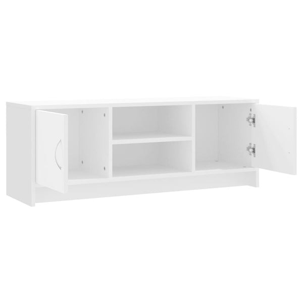 Weißer TV-Schrank, 102 cm