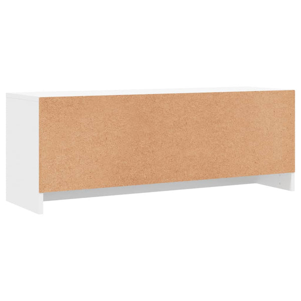 Weißer TV-Schrank, 102 cm