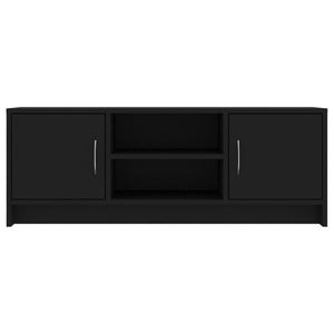 Schwarzer TV-Schrank, 102 cm