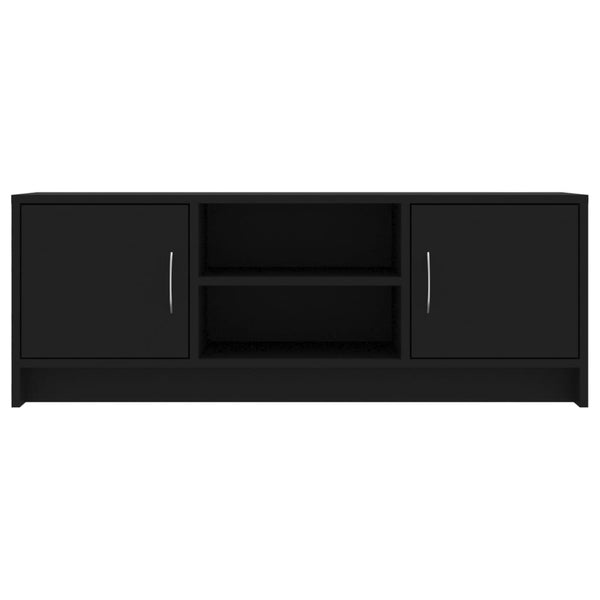 Schwarzer TV-Schrank, 102 cm