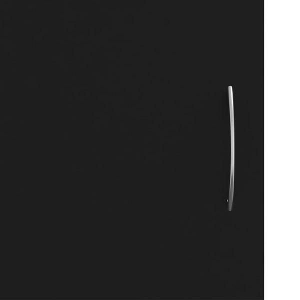 Schwarzer TV-Schrank, 102 cm