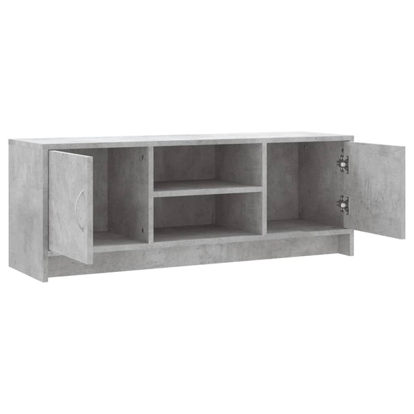 Betongrauer TV-Schrank 102 cm