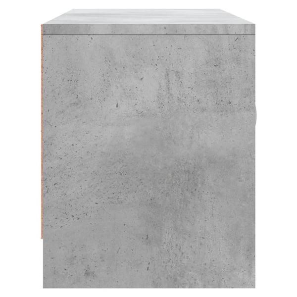 Betongrauer TV-Schrank 102 cm