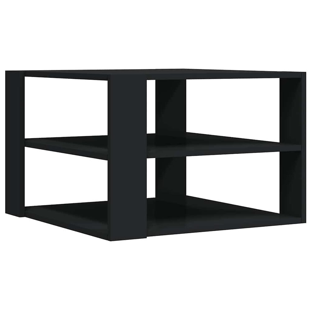 Schwarzer Couchtisch 58x58 cm