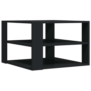 Schwarzer Couchtisch 58x58 cm
