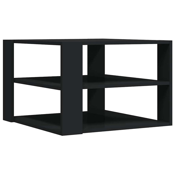 Schwarzer Couchtisch 58x58 cm
