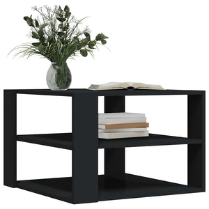 Schwarzer Couchtisch 58x58 cm