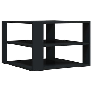 Schwarzer Couchtisch 58x58 cm