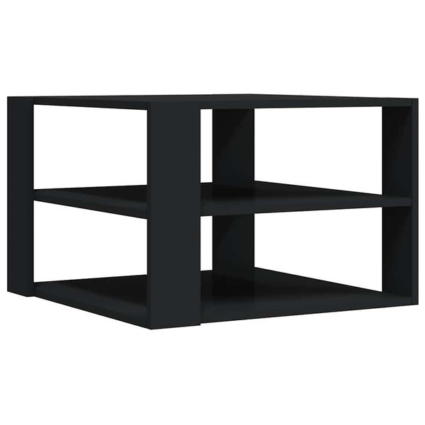 Schwarzer Couchtisch 58x58 cm