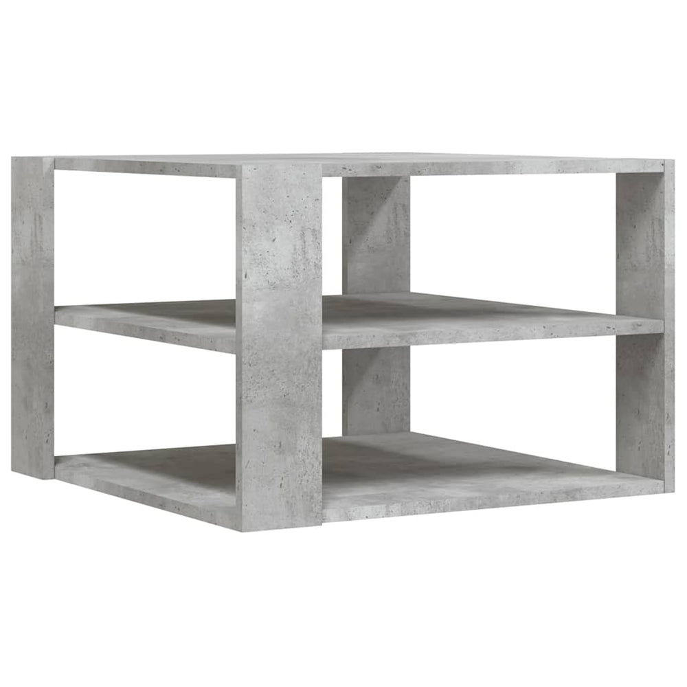 Betongrauer Couchtisch 58x58 cm