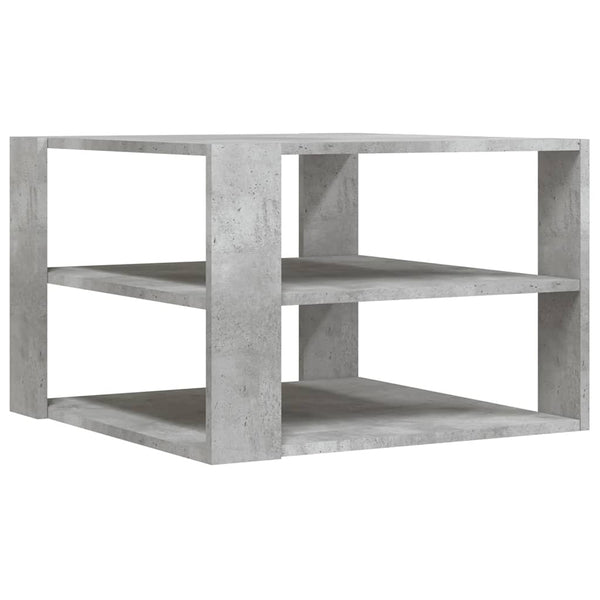 Betongrauer Couchtisch 58x58 cm