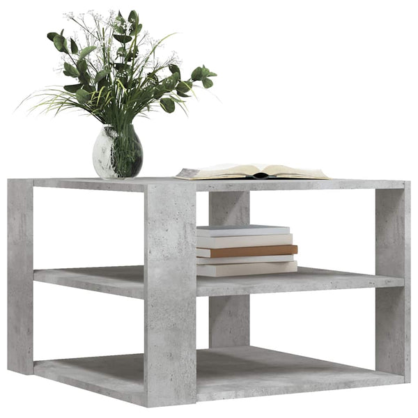 Betongrauer Couchtisch 58x58 cm