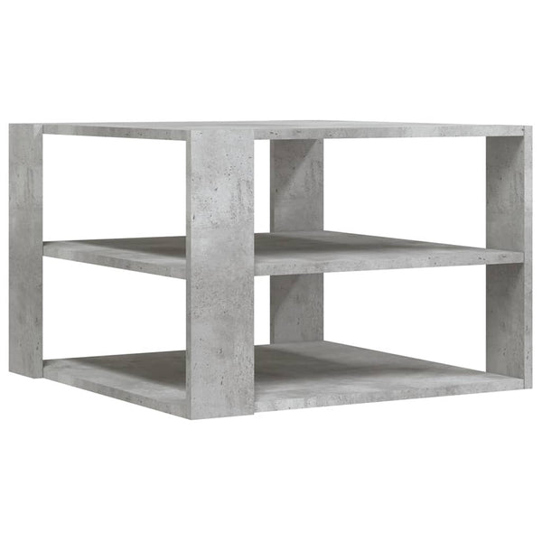 Betongrauer Couchtisch 58x58 cm