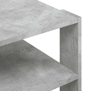 Betongrauer Couchtisch 58x58 cm