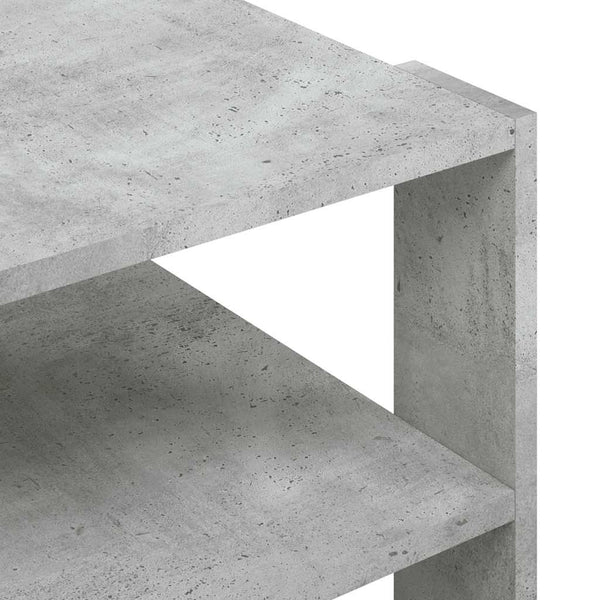 Betongrauer Couchtisch 58x58 cm
