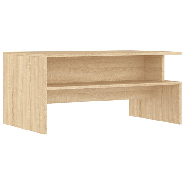 Sonoma-Eiche Couchtisch, 90x55 cm