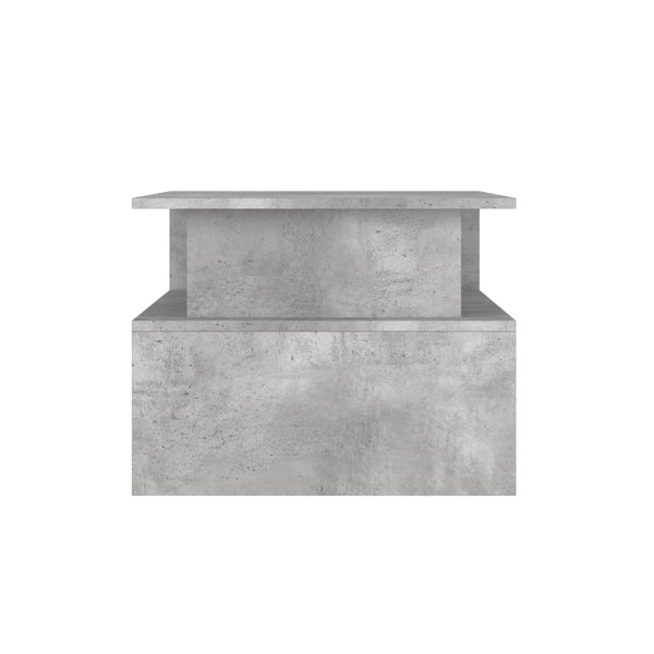 Betongrauer Couchtisch 90x55 cm