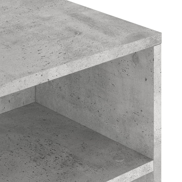 Betongrauer Couchtisch 90x55 cm