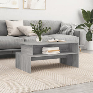 Couchtisch Grau Sonoma 90x55 cm