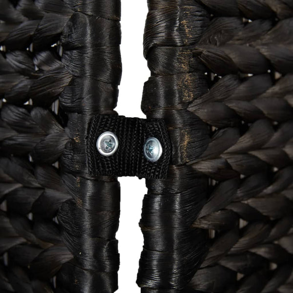 Schwarzer Paravent, 5-teilig, 205x180 cm