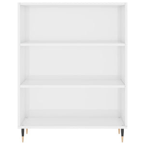Highboard Weiß Hochglanz 69,5x32,5x180cm