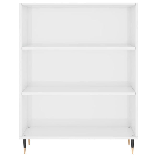 Highboard Weiß Hochglanz 69,5x32,5x180cm