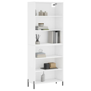 Highboard Weiß 69,5x32,5x180 cm