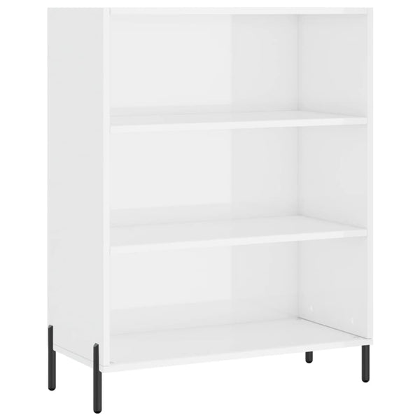 Highboard Weiß 69,5x32,5x180 cm