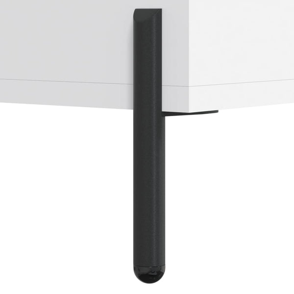 Highboard Weiß 69,5x32,5x180 cm