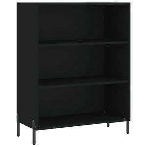 Highboard Schwarz 180 cm Holzwerkstoff