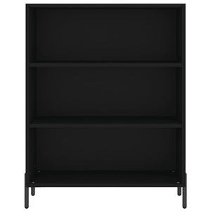 Highboard Schwarz 180 cm Holzwerkstoff
