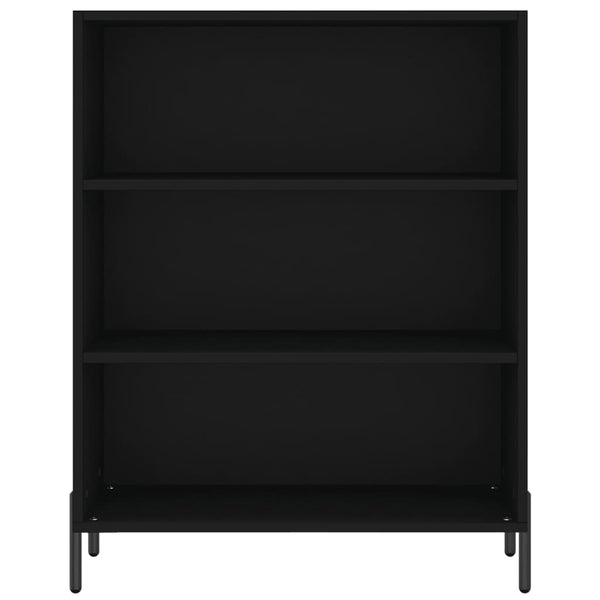 Highboard Schwarz 180 cm Holzwerkstoff
