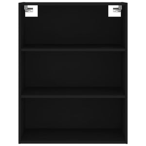 Highboard Schwarz 180 cm Holzwerkstoff