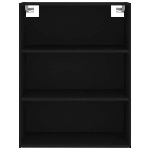 Highboard Schwarz 180 cm Holzwerkstoff